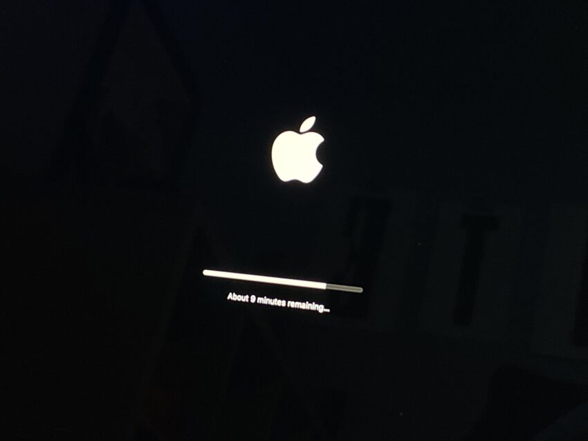 how long does it take for os x yosemite to install